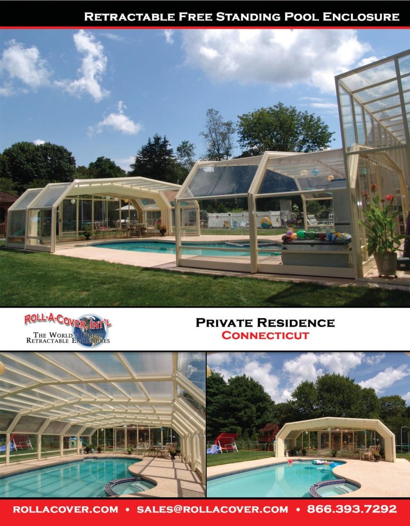 retractable swimming pool cover