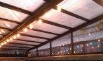 sliding glass skylight