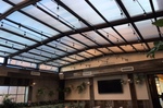 motorized restaurant skylight