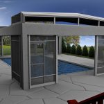 in ground swimming pool enclosures