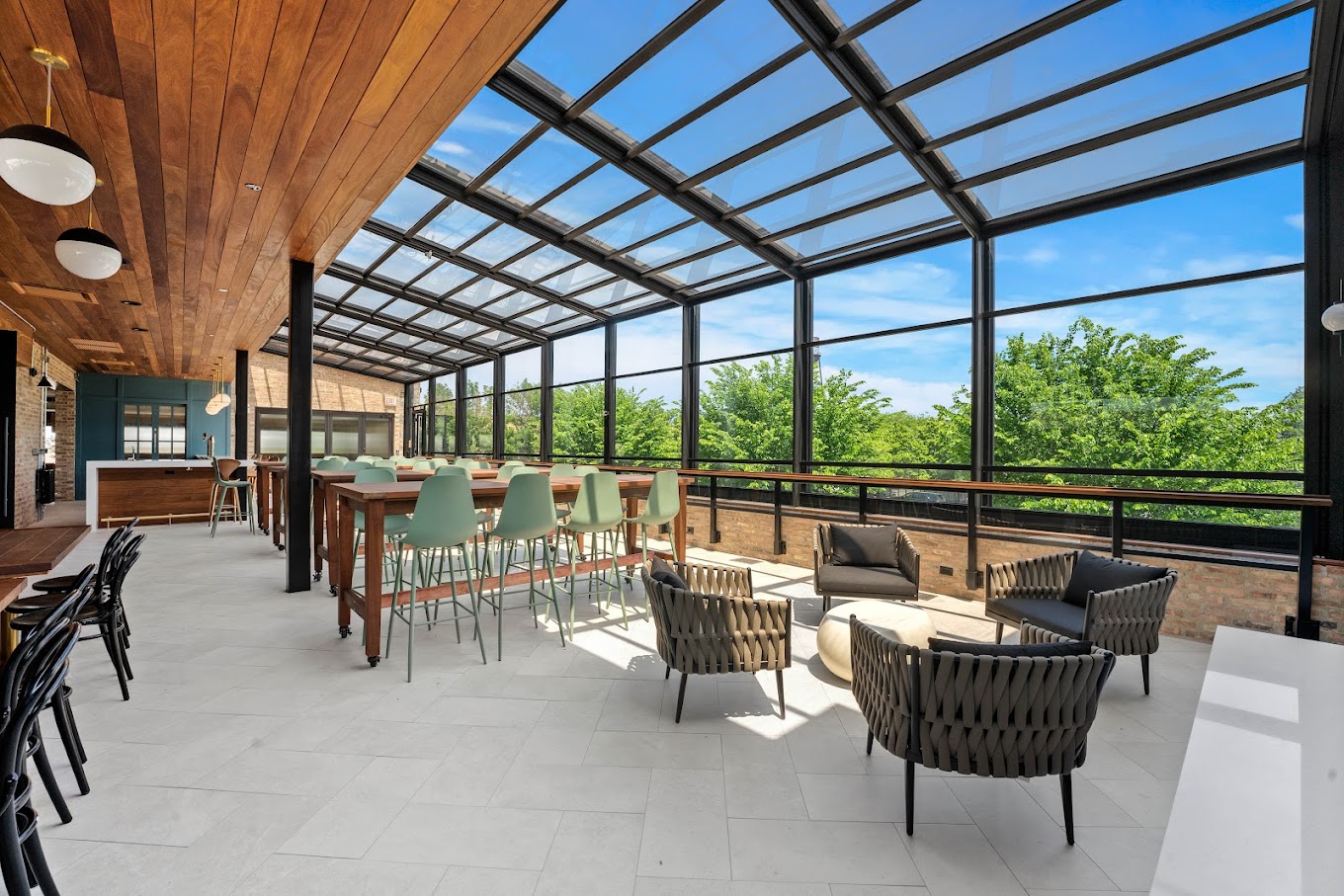 retractable skylights and roofs