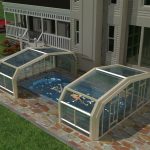 movable pool enclosures