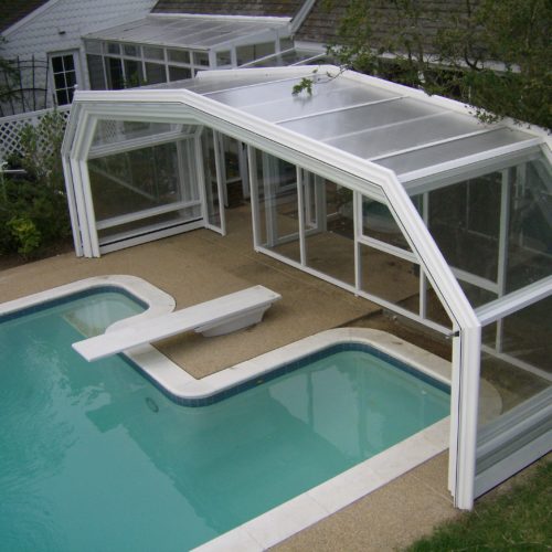 Maryland Pool Enclosure Manufactured By Roll-a-coveramerica's Leading 