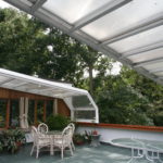 residential open air glass room