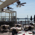 Bayview Restaurant Retractable restaurant patio enclosure