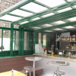 the heights nyc rooftop restaurant enclosure