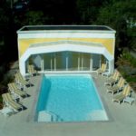 Claramount Hotel Ontario Canada Retractable hotel pool enclosure