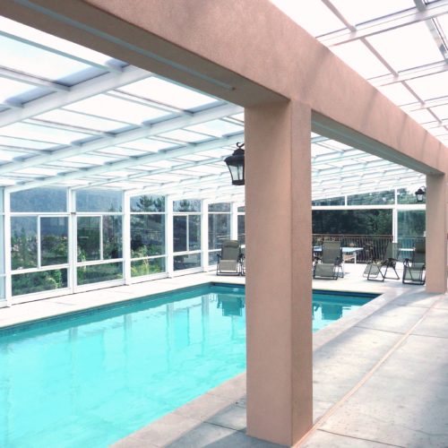 California Pool Enclosure Manufactured By Roll-a-coveramerica's Leading 