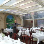 Mont Blanc Restaurant NY Retractable restaurant enclosure