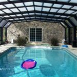 Residential pool enclosure