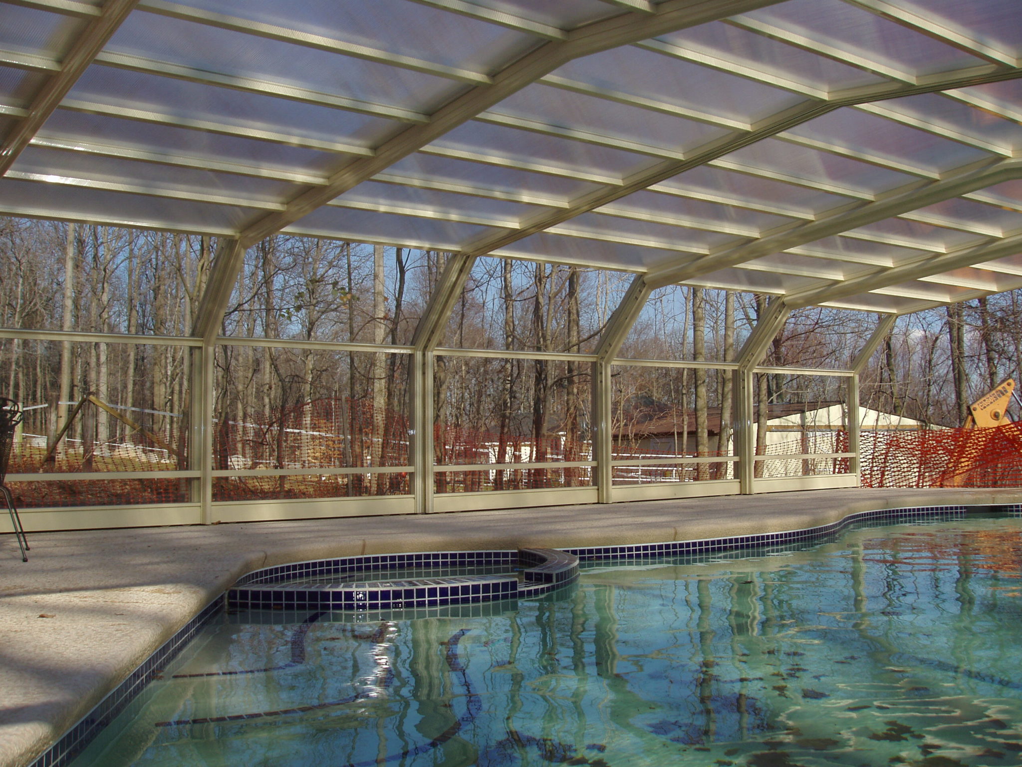 Connecticut Residential Pool Enclosure Manufactured by Roll-A ...