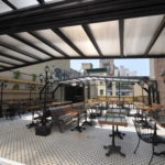 hotel chantelle nyc retractable rooftop glass room