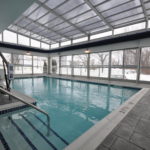 Hotel pool enclosure