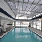 Holiday Inn Express Milford CT Hotel pool enclosure