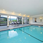 Glass pool enclosures for hotels