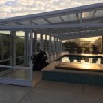 Open air pool room