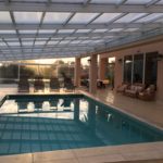 Open air pool room