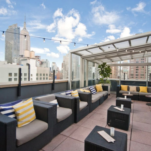 Sandbar Rooftop Retractable Roof Manufactured by Roll-A-CoverAmerica's ...