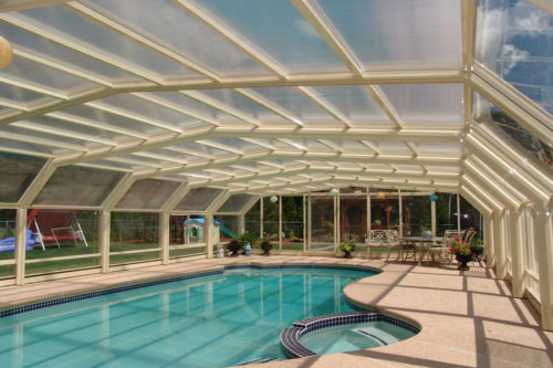 pool light glass cover