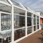 Sunny Atlantic Beach Club Retractable Enclosure