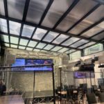 cafe rubio queens retractable glass roof