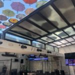 cafe rubio retractable glass roof