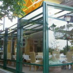 Retractable restaurant enclosure Belgium