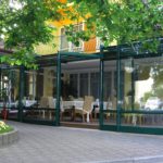 Retractable Glass Restaurant Enclosure Europe