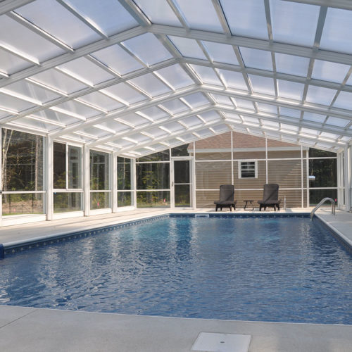 Maine Pool Enclosure Manufactured by Roll-A-Cover, Intl.America's ...