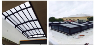 Carolina ale house retractable skylight
