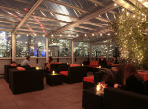 glass rooms for rooftop bars