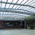 retractable restaurant skylight