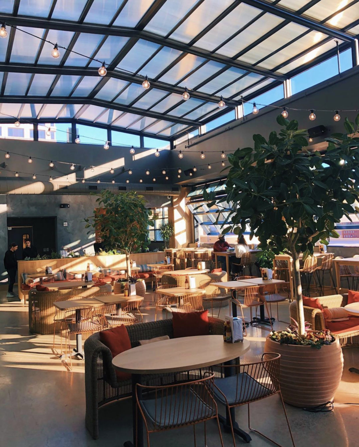 Utah Restaurant Patio Enclosures Manufactured by RollACoverAmerica's