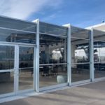 topgolf denver rooftop glass enclosure