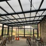 nono lounge retractable glass roof