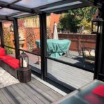 residential retractable patio enclosure