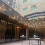 andaz 5th ave retractable roof opened