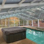 glass pool enclosure