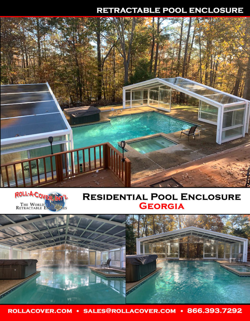 retractable pool enclosures
