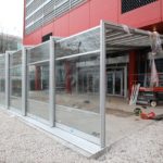 IL Culaccino retractable glass enclosure