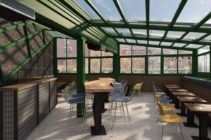 the heights bar and grill retractable roof