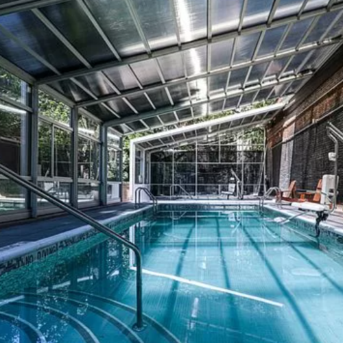 BedStuy Retractable Pool Enclosure by RollACoverAmerica's Leading