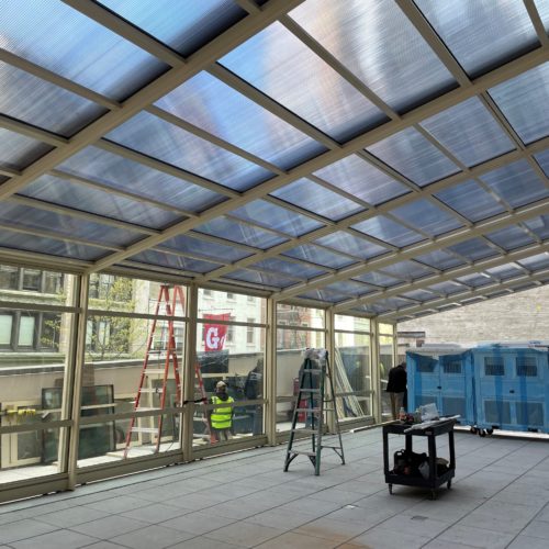 Hyatt Place Retractable Roof in New York Chelsea by Roll-A-CoverAmerica ...