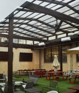 sterling market retractable roof