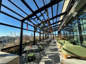 Penny Hotel NY Retractable Rooftop Enclosure