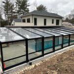 Residential Retractable Pool Enclosure Amherst, MA