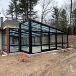 Retractable Glass Pool Enclosure Amherst, MA