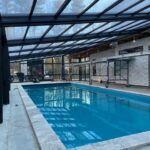 Retractable Pool Enclosure Install Amherst, MA