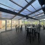 sharkey's blacksburg rooftop enclosure