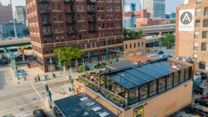 How Milwaukee’s Café Benelux Rooftop Became a Year-Round Destination cafe benelux milwaukee retractable roof